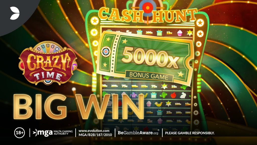 crazy time: win big - up to 5000x at Gameape online casino